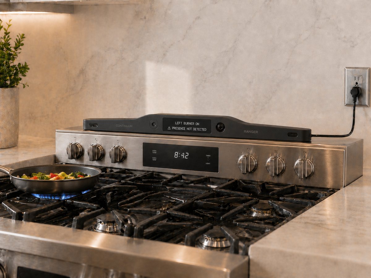 Livonne Ranger watching the bounded stove problem while someone cooks